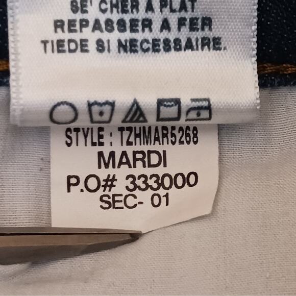 Joe’s Jeans Womens 28 Blue Straight Leg Ankle Mid Rise Stretch Denim Mardi Wash - Picture 10 of 13